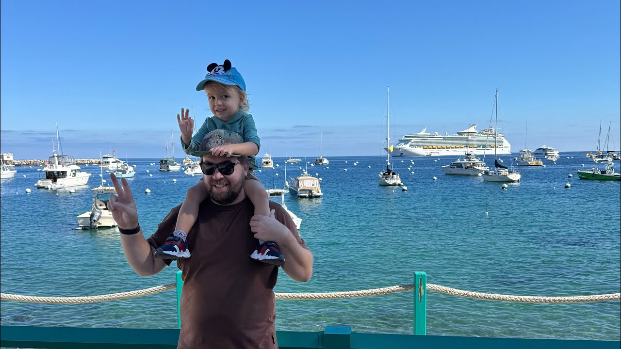 Catalina island on Royal Caribbean Cruise from Long Beach 