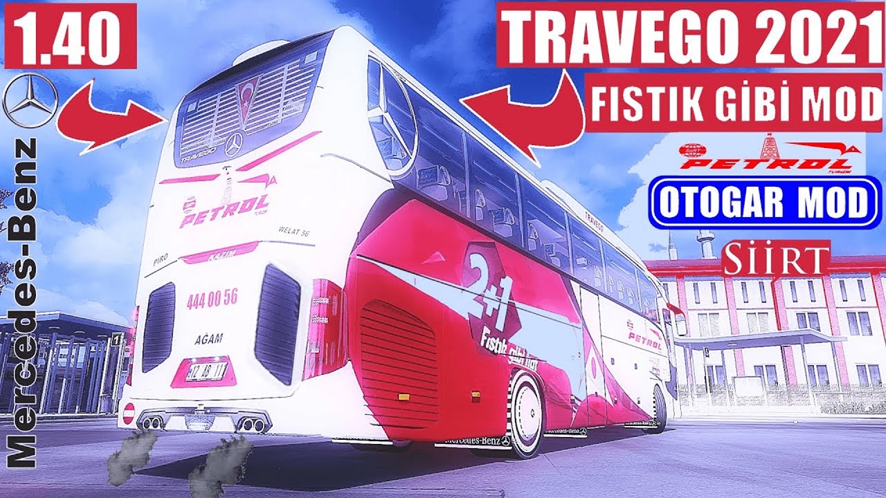 ETS2 1.40 | EFSANE SKİN | TRAVEGO 2021 | ANONS + İKRAMLI | TÜRKİYE HARİTASI | VENTİL SESİ 4ᴷ