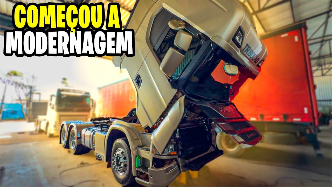 VAI COME&Ccedil;AR AS MODERNAGENS NO SEU SCANIA NTG 😍 VEJA COMO EST&Aacute; FICANDO!