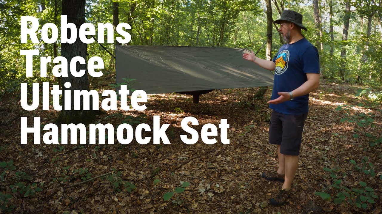 Походный гамак Robens Trace Ultimate Hammock Set: комплектация, обзор, установка.