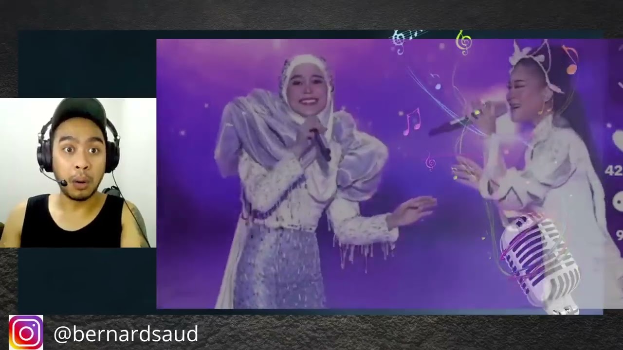 Lesti Kejora, Evi, Ical, Fildan, selfie, Paul, Melly, Iqbal, Sridevi - Medley Song | SINGER REACTION