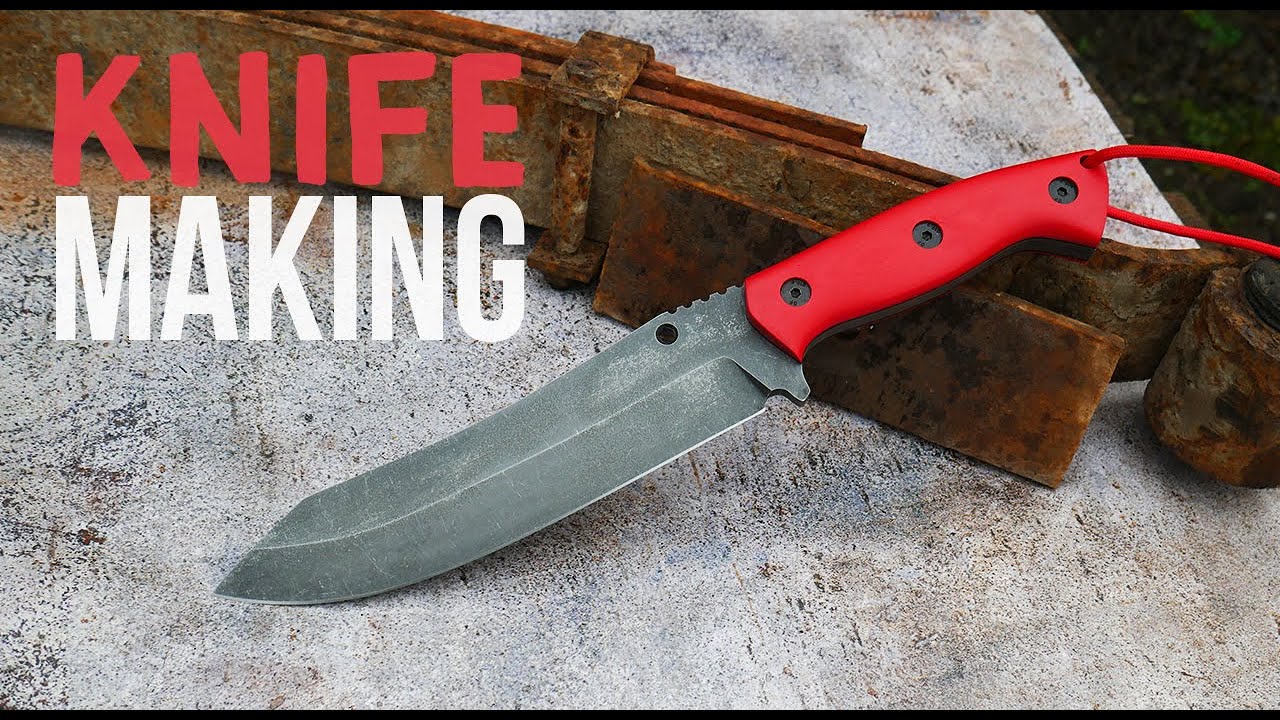 Making a Big knife from a truck leaf spring