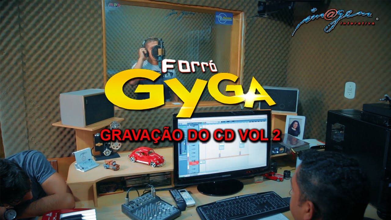 Gravação CD Forró Gyga Vol 02 Estúdio Imagem Interativa DJ Ander