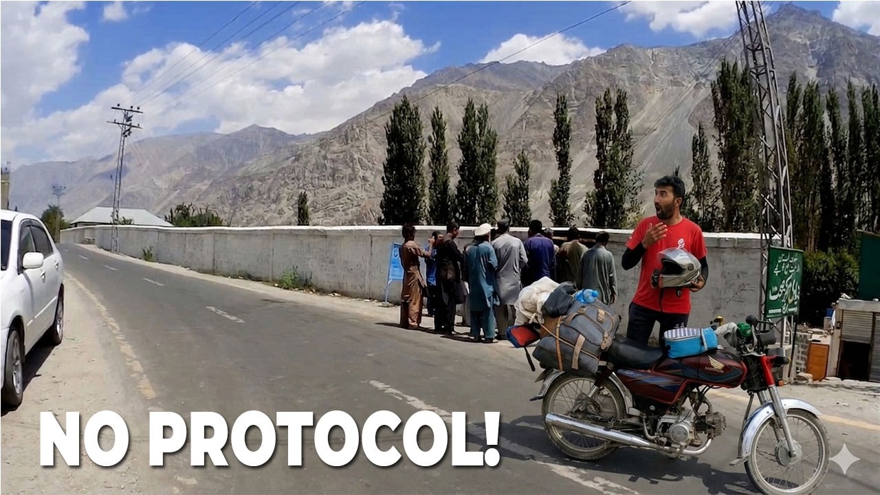 No Protocol! I Witnessed a Baltistan Minister Inaugurating a Project | Azam Munir