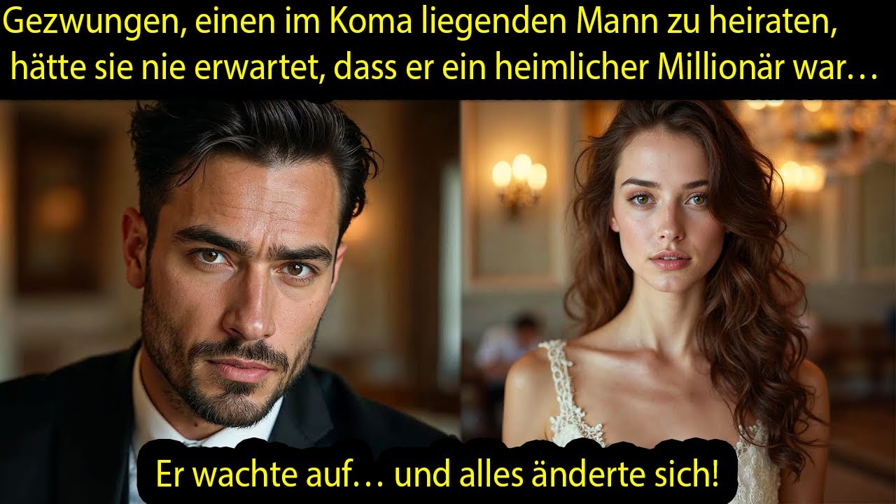 SIE WURDE GEZWUNGEN, EINEN KOMATOUSEN MANN ZU HEIRATEN – DOCH ER WAR EIN GEHEIMER MILLIARDÄR UND…