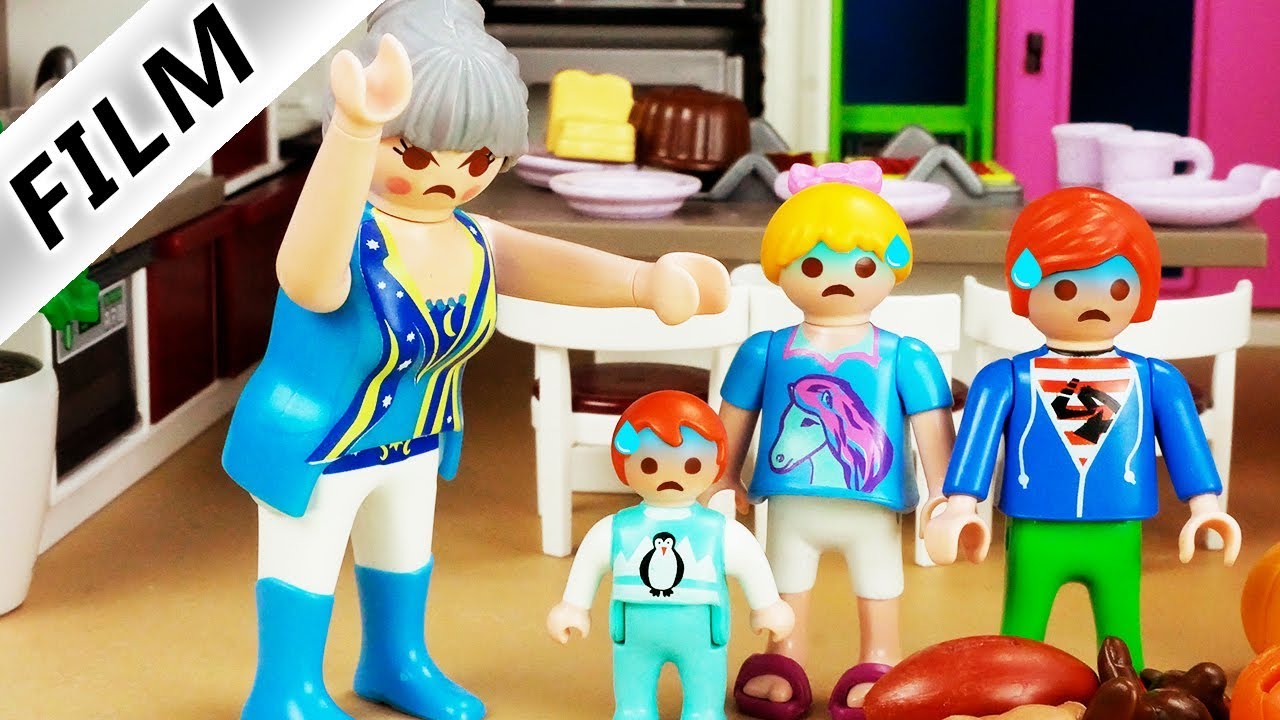 Playmobil Film deutsch | MECKER-OMA BEI FAMILIE VOGEL | Martins Eltern in Playmobil City Kinderserie