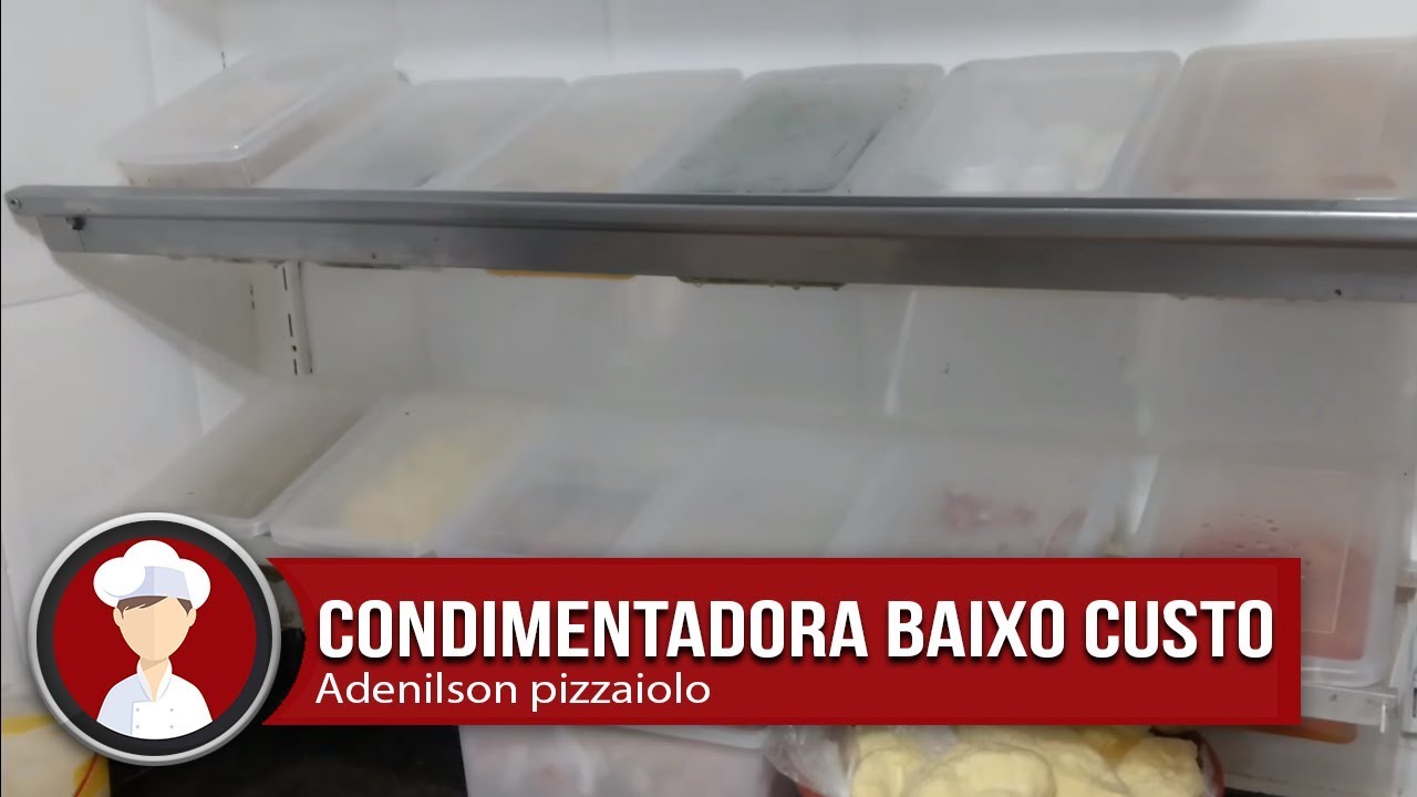 Condimentadora baixo custo para Pizzaria