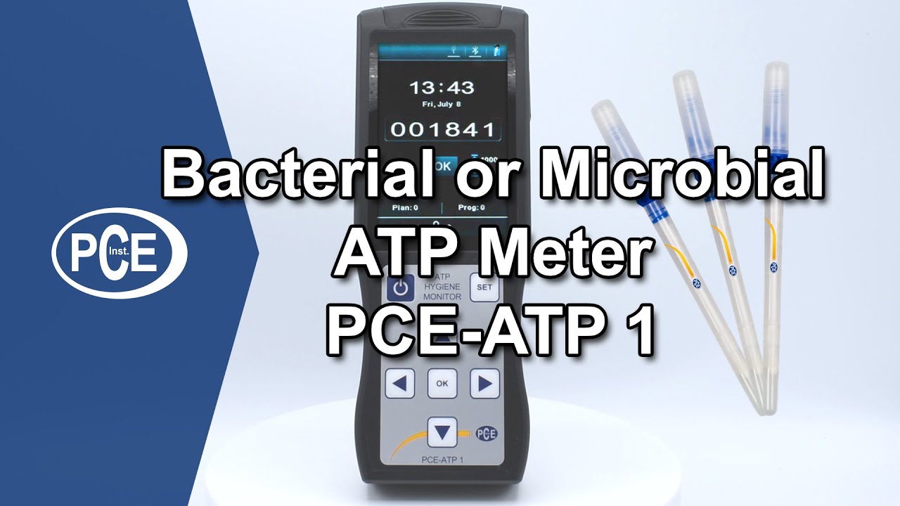 Bacterial or Microbial Residue Surface ATP Tester PCE-ATP 1