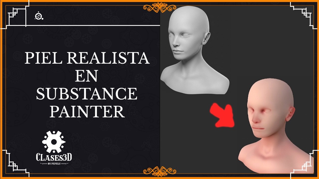 Cómo texturizar PIEL REALISTA en Substance Painter con SSS