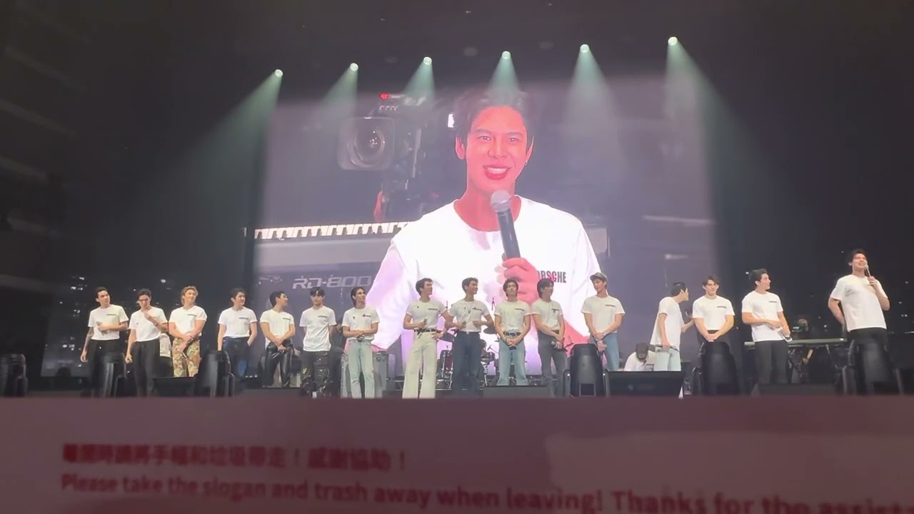 KINNPORSCHE Day1 Video Job Ping talking #20221030 #KPWorldTourTaipeiD1