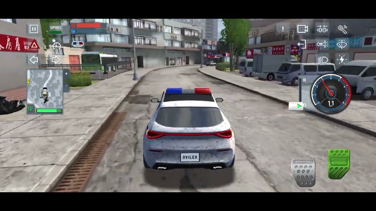 Police Car Simulator Game - Escort the Armored Vehicle
