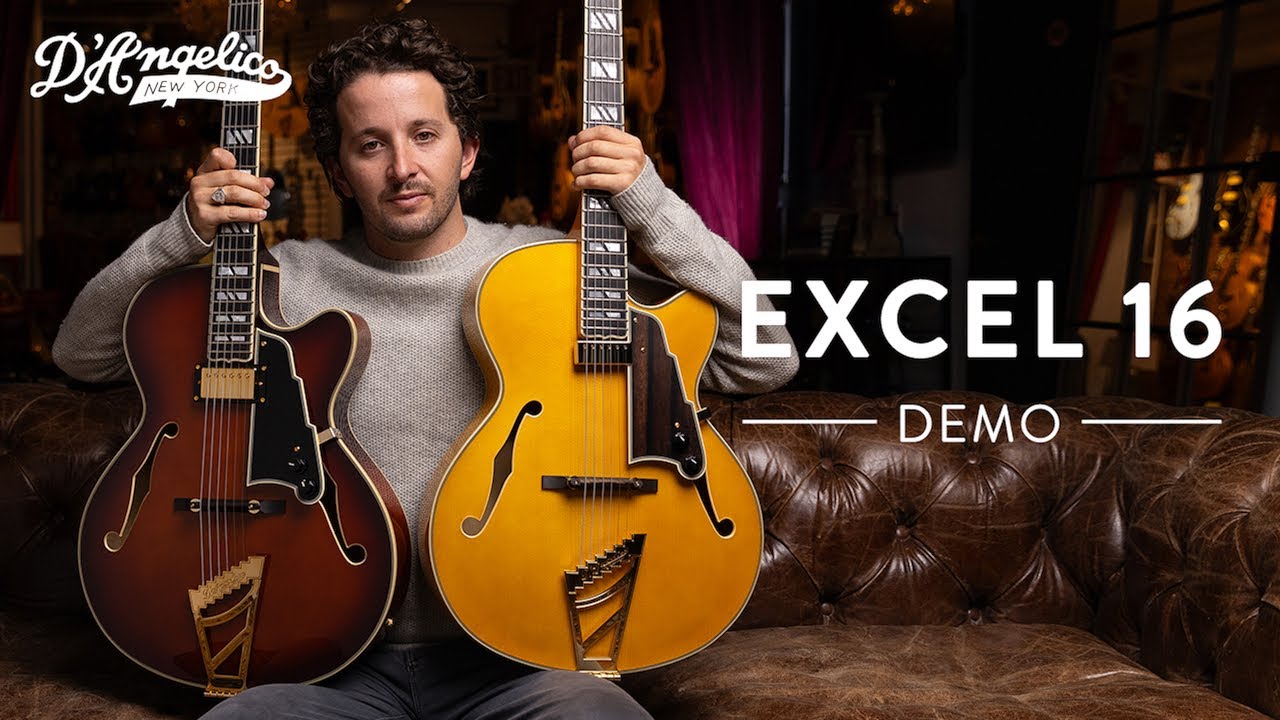 Демонстрация Excel 16 с Джастином Фридманом | D'Angelico Guitars