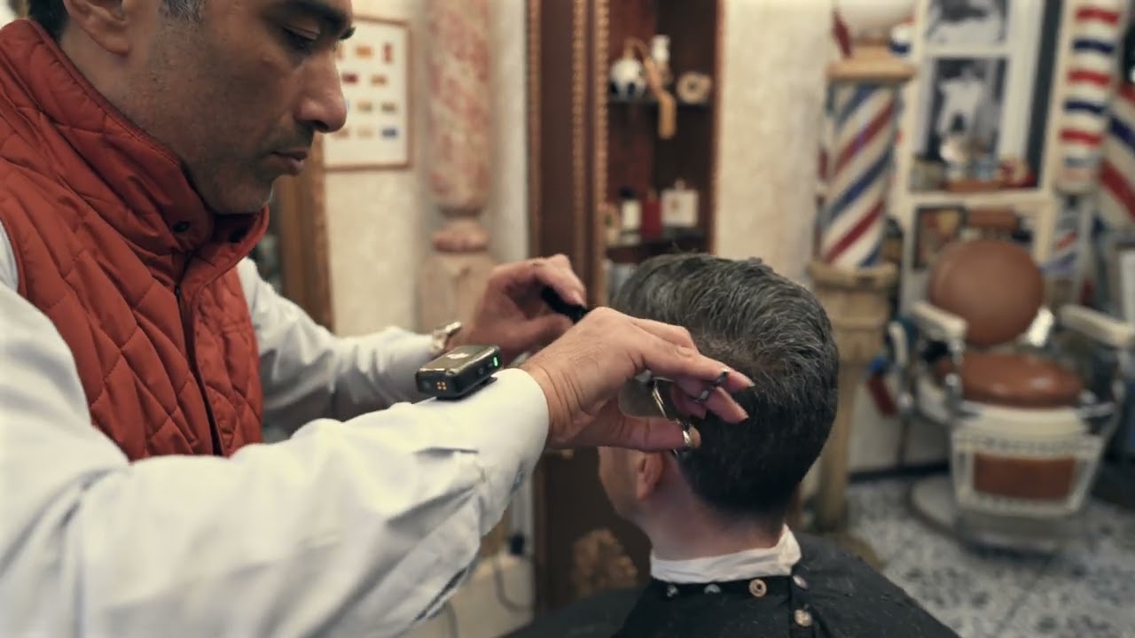 ASMR Haircut: Classic Buzz on Sides, Scissors on Top by Arthur Rubinoff