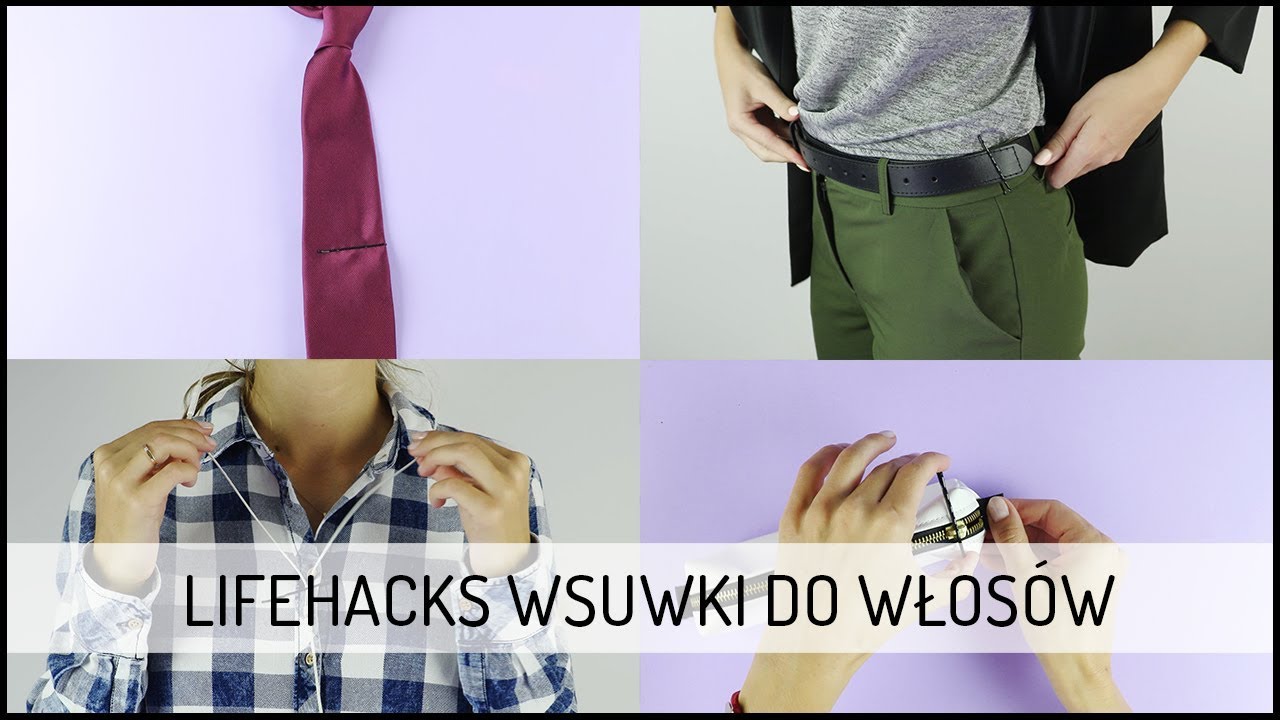 LIFEHACKS - wsuwki do włos&oacute;w | DOMODI TV