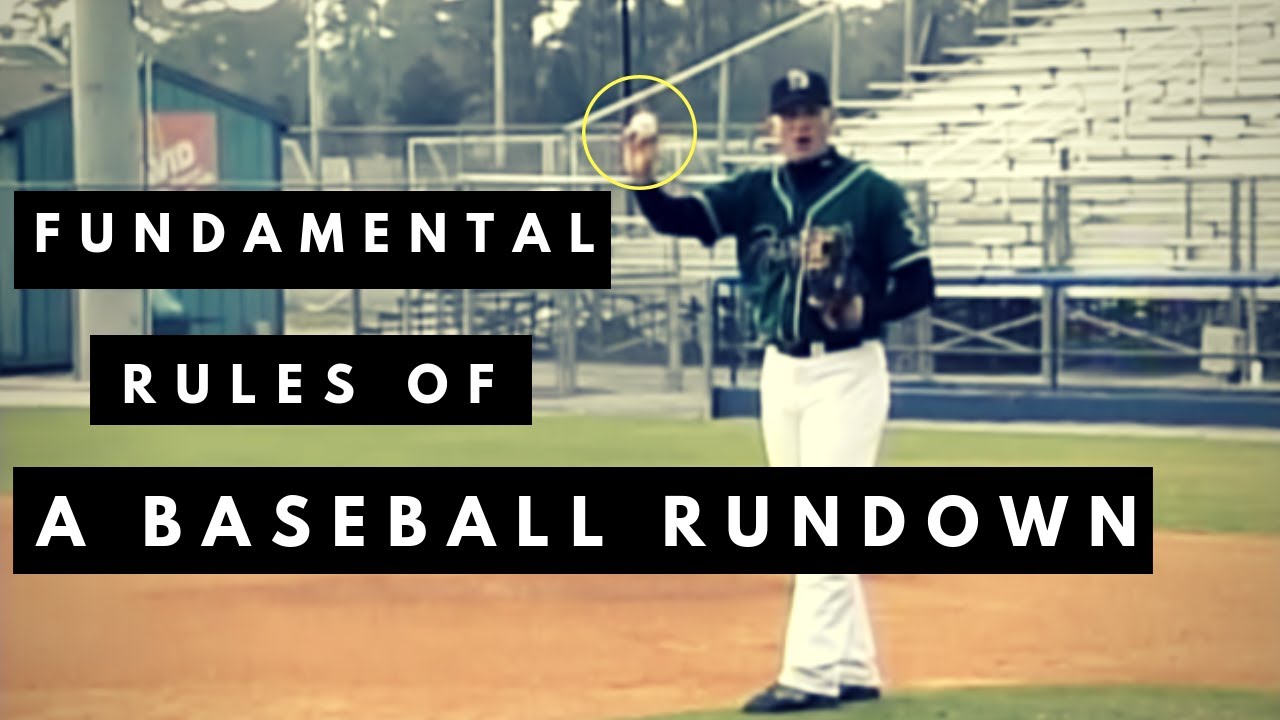 Fundamental Rules of a Baseball Rundown - By Winning Baseball