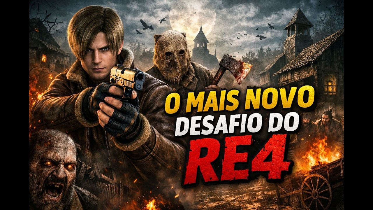 [LIVE] RESIDENT EVIL 4 CLASSICO AGOR NO CASTELO COM A TMP CHEGOU NA ILHA PEGA OUTRA ARMA ATE ZERAR