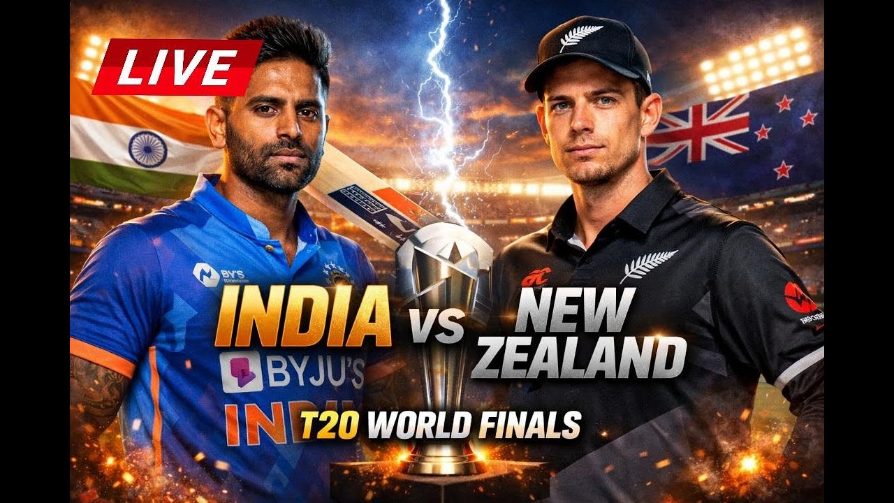 🔴LIVE : INDIA VS ZEW ZEALAND T20 FINALS CRICKET 26 (Portrait)