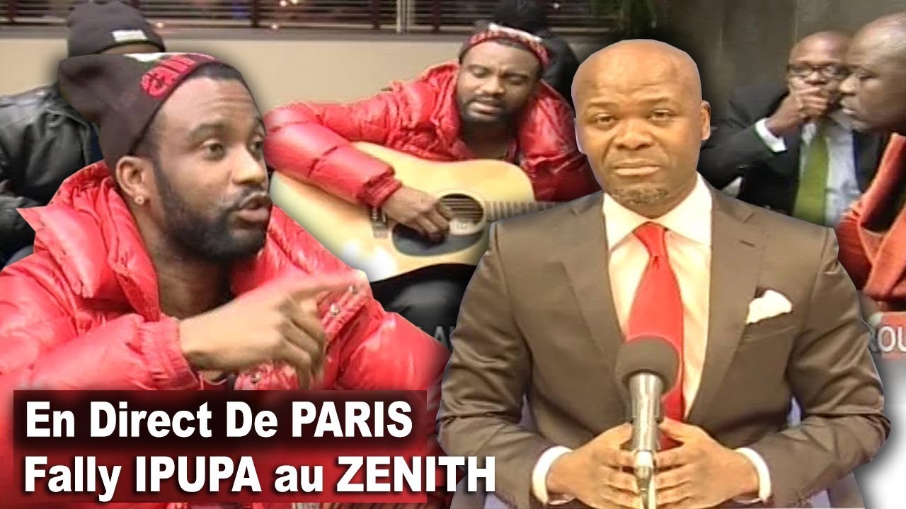 En Direct De Paris : INTERVIEW DE FALLY IPUPA AVANT ET APRES ZENITH DE PARIS