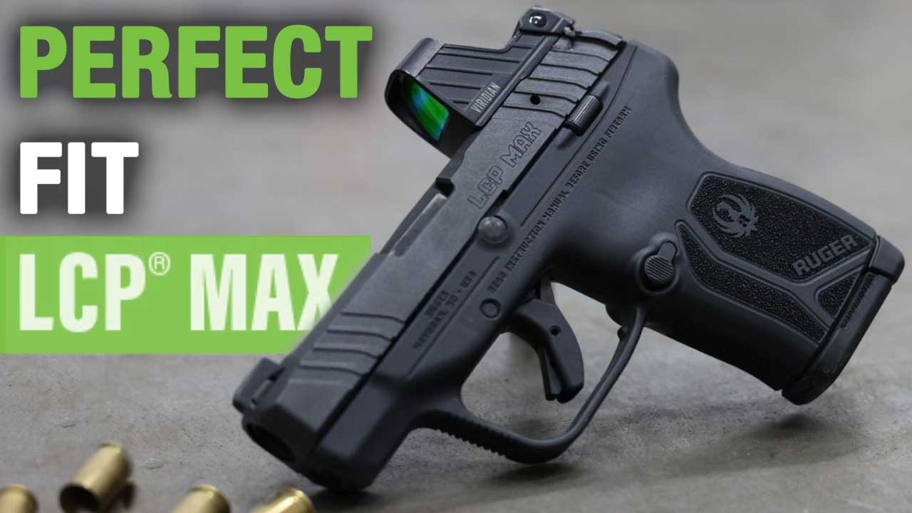 The Best Optic for Your Ruger LCP Max | Viridian RFX1 Custom Green Dot