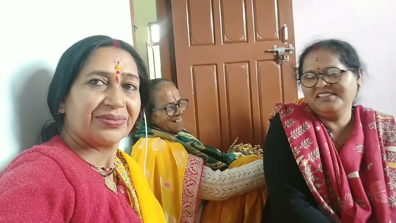 मंगलगीत के साथ पूजा‍॥ हवन॥ भजन कीर्तन‍॥ साथ ही बहू ने सुना दी इतनी बातें😭😠😠@Ashapunetha28 