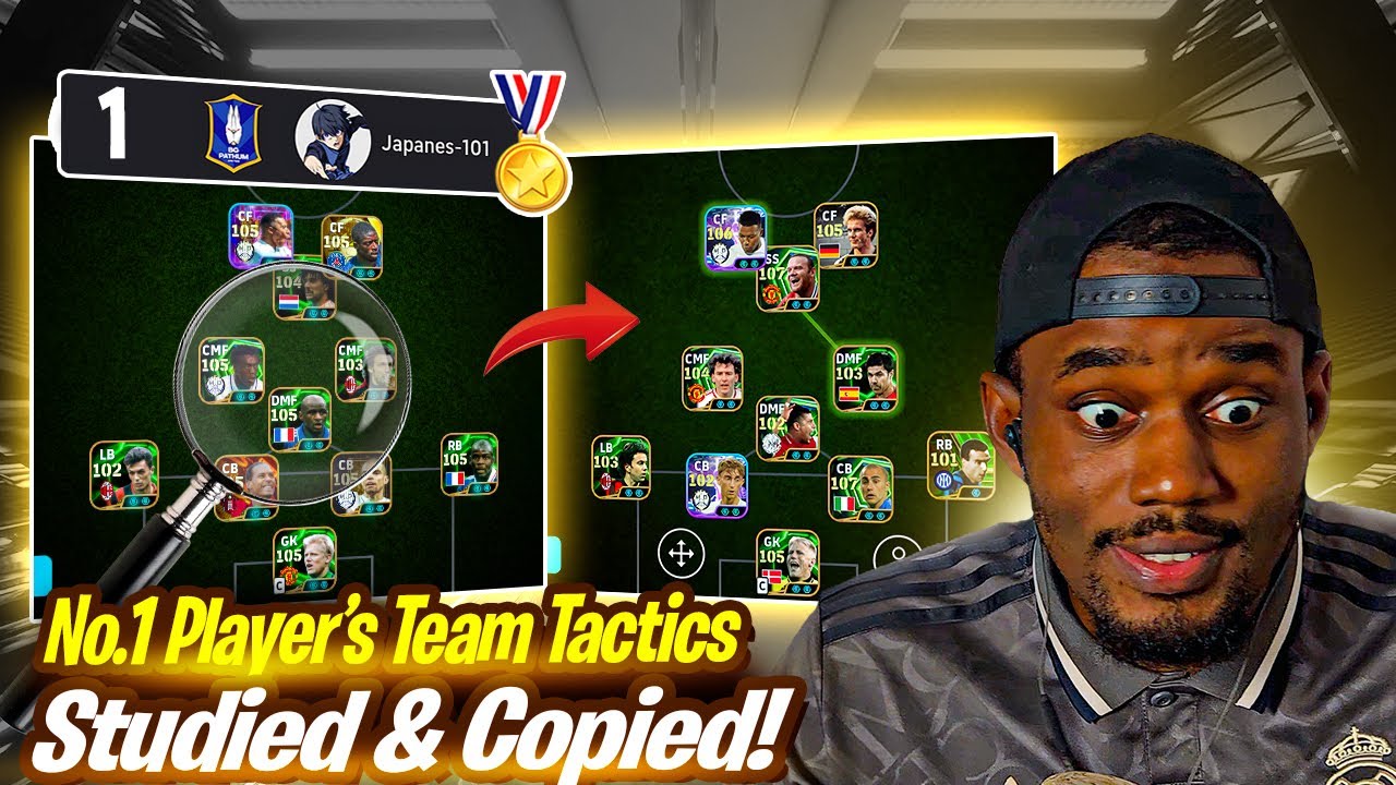 Prof BOF Copied the BEST eFootball Player’s Tactics… Did It Actually Work?