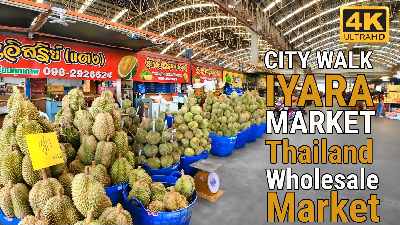 City Walks - Iyara Market - Klonglung, Patumthanee Thailand - Part 2 #citywalk #wholesale #thailand
