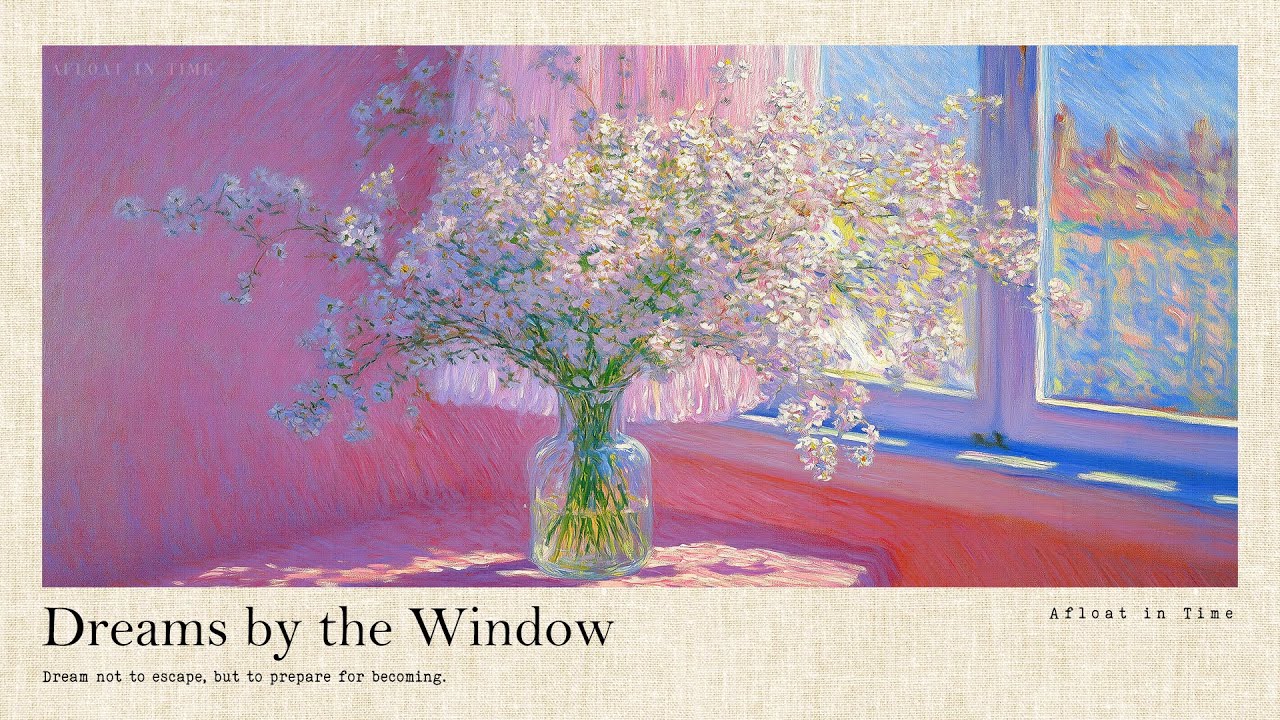 🌼 Dreams by the Window | Peaceful Piano Music for Relaxation, Focus, Reading, Study & Inner Calm