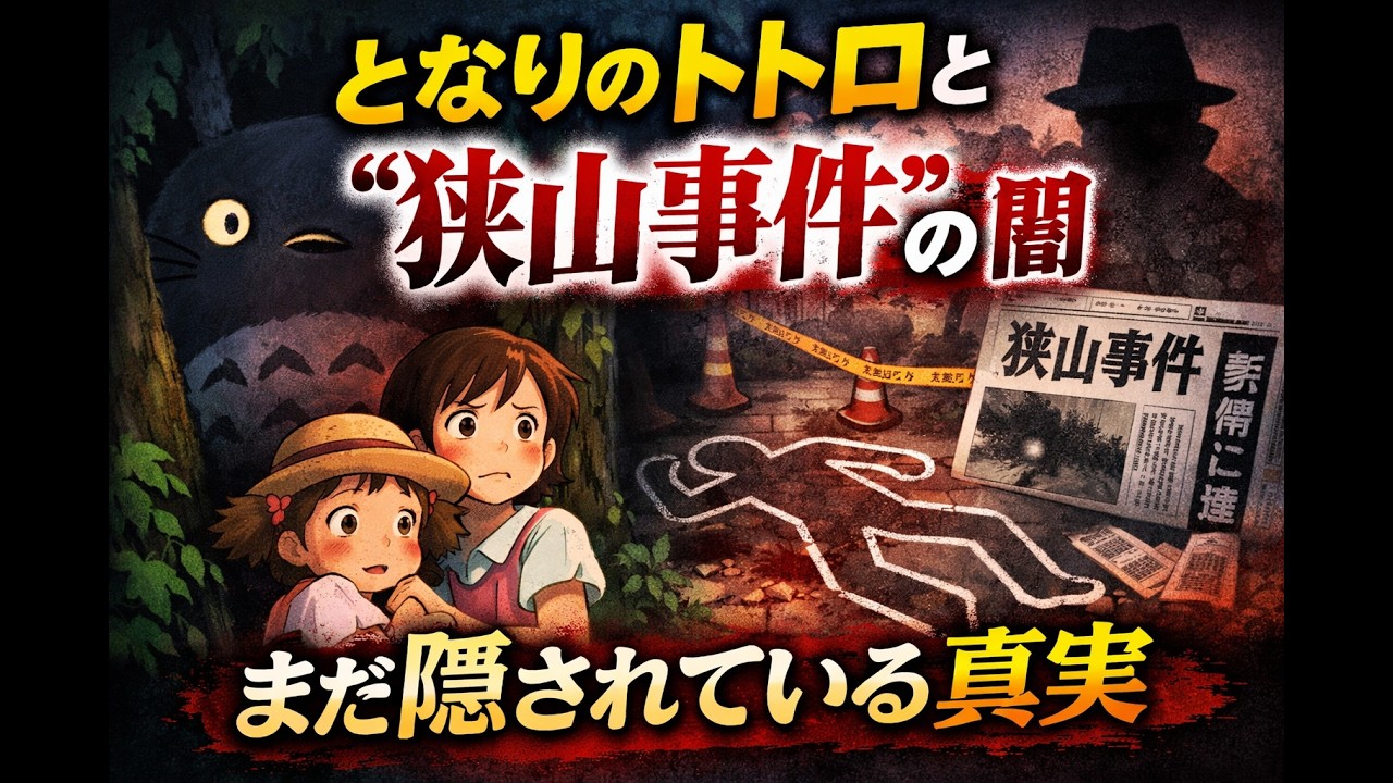 【公式が否定→宮崎駿が認めた】となりのトトロと“狭山事件”の闇…まだ隠されている真実【TikTokまとめ】