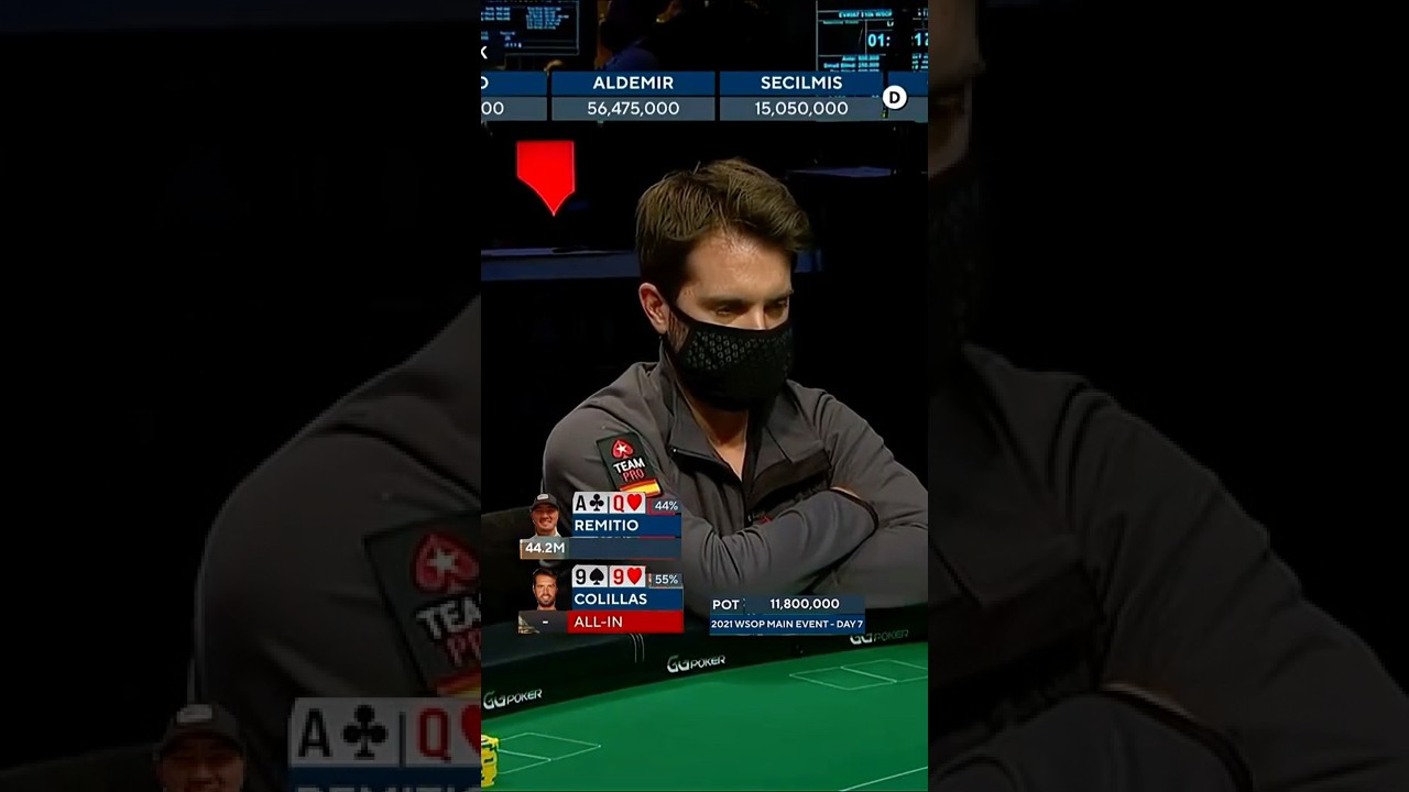 RAMON COLILLAS SE JUEGA TODO EN DÍA 7 WSOP MAIN EVENT 