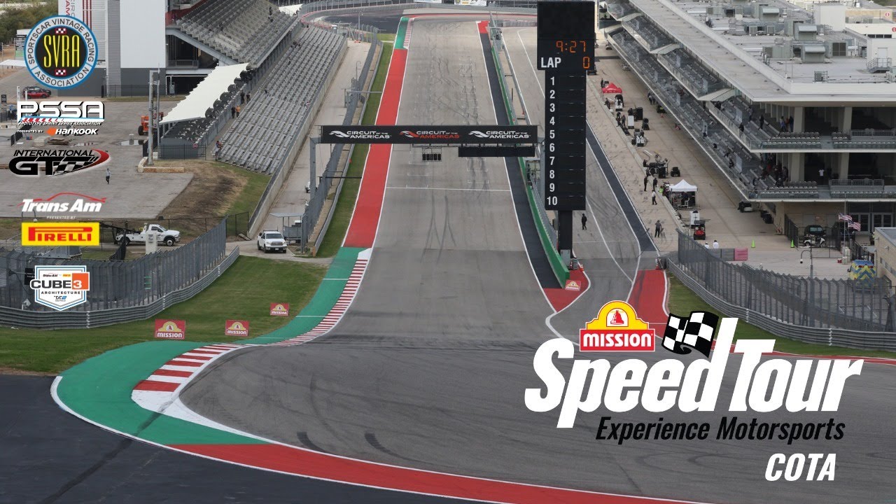 Mission Foods COTA SpeedTour: Full Day of Racing from Circuit of The Americas | SVRA & Trans Am