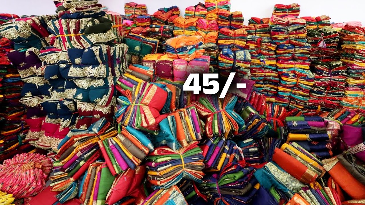Saree Business Plan: Buy Bulk @ ₹99 | Bangalore Wholesale Market | Chickpet Wholesale Market #saree