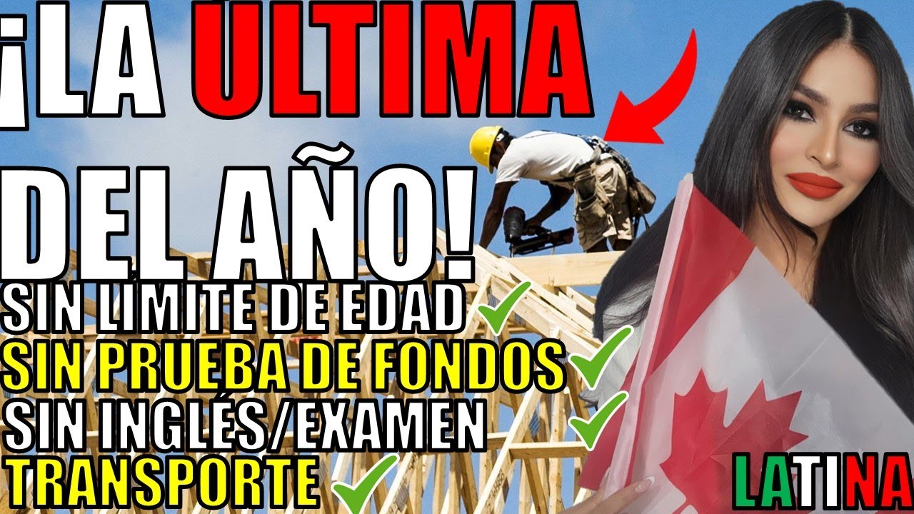 CANAD&Aacute; TE DAR&Aacute; CIUDADAN&Iacute;A TRABAJANDO EN ESTO 🍁4 NUEVOS PROGRAMAS PARA LATINOS