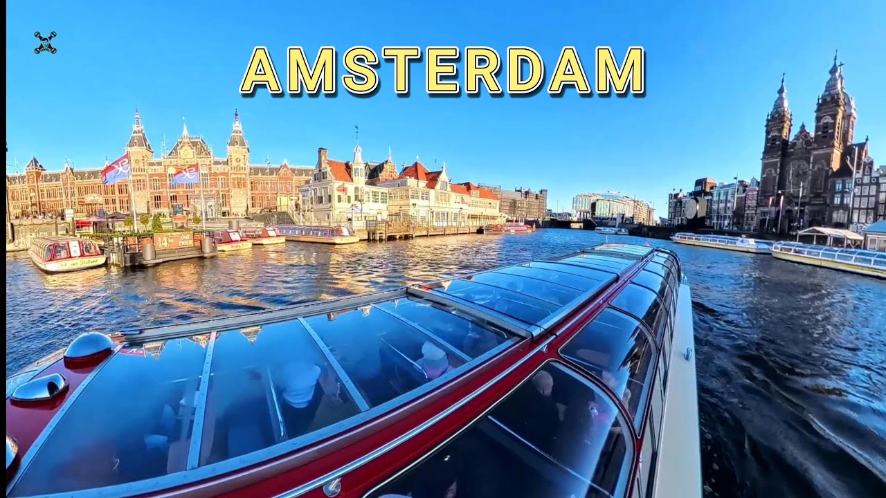 Amsterdam cosa vedere in 5 giorni #4k #travel #drone #castle #djimini3pro #amsterdam #zaandam