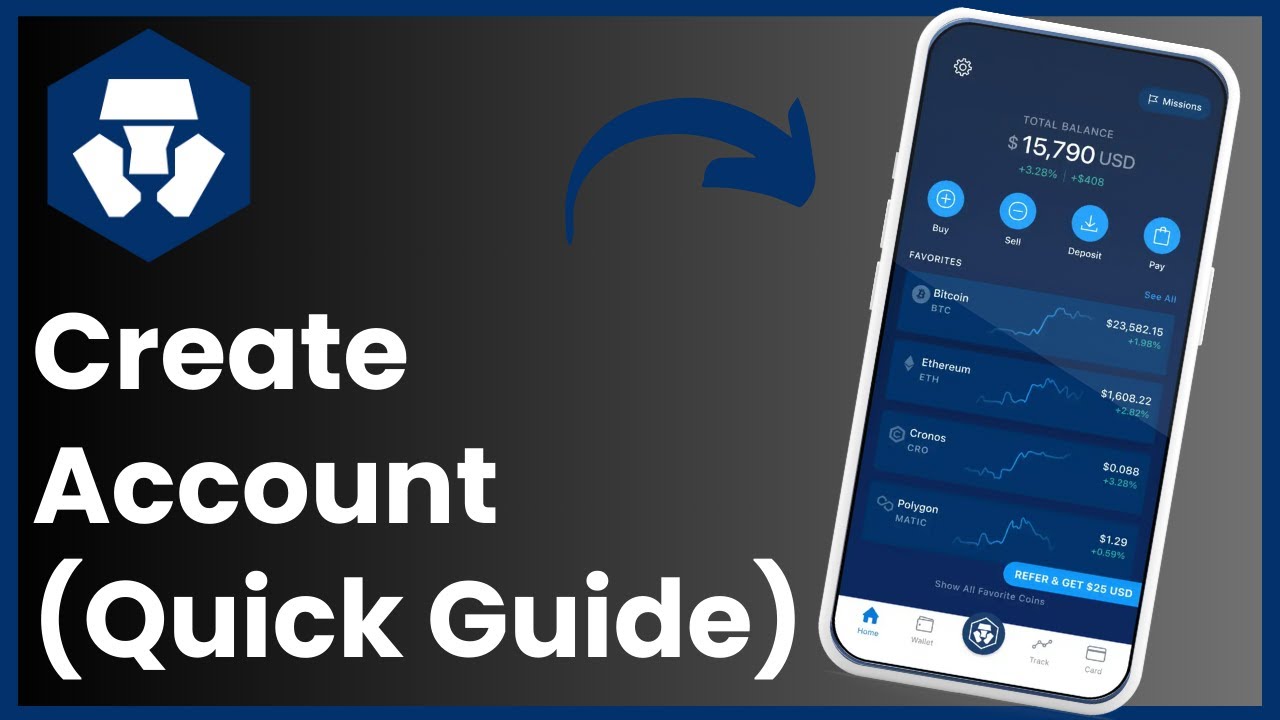 How To Create Crypto.Com Account !