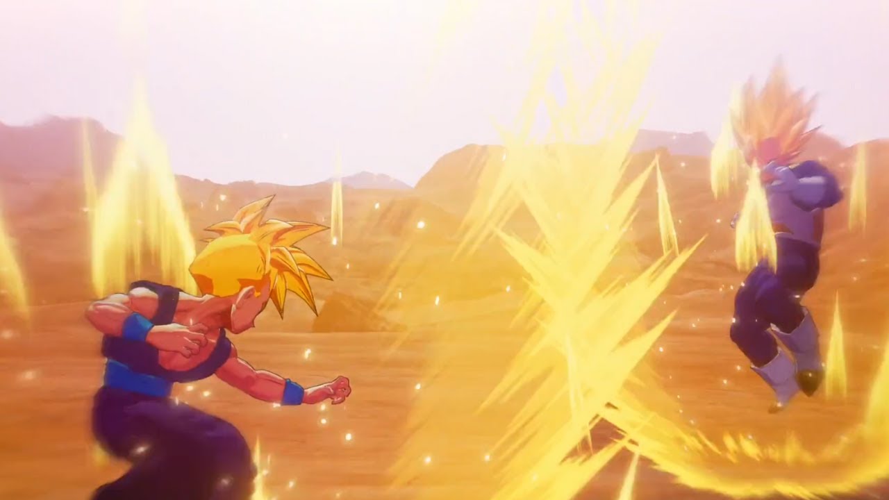 Gohan SSJ VS Vegeta SSJ