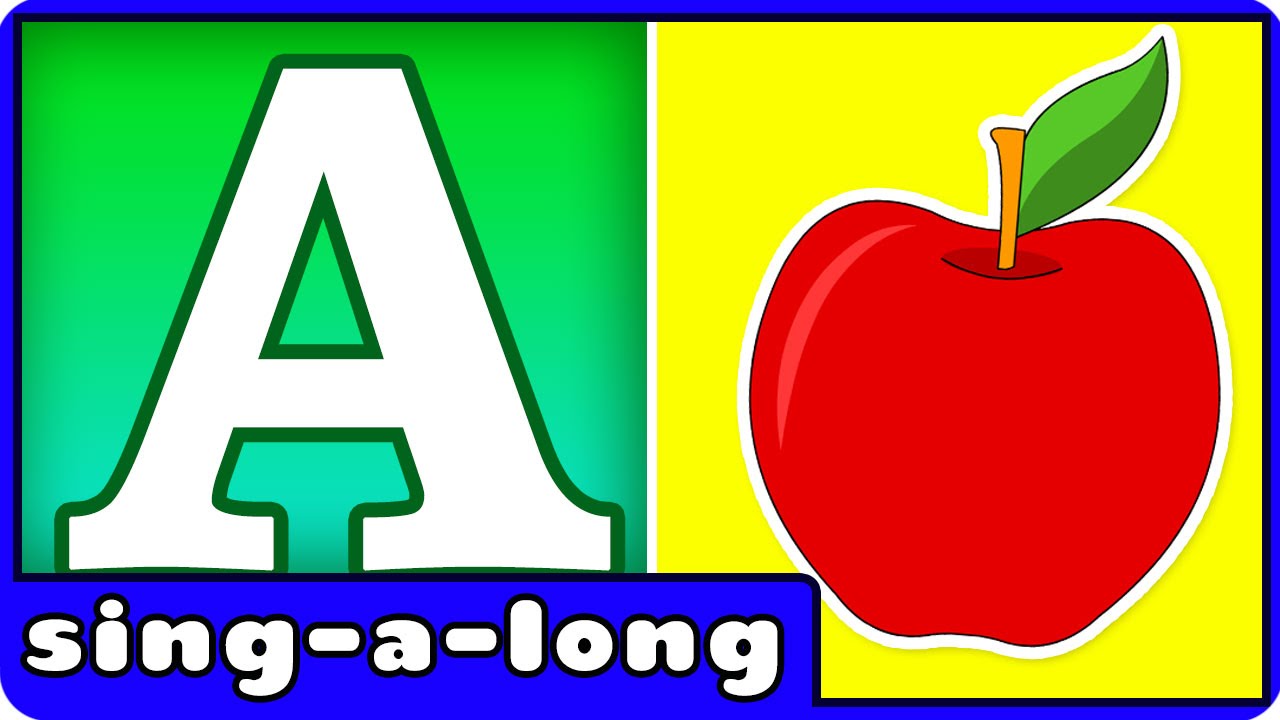 ABC Phonics Song | Kids Song With Lyrics by HooplaKidz Sing-A-Long