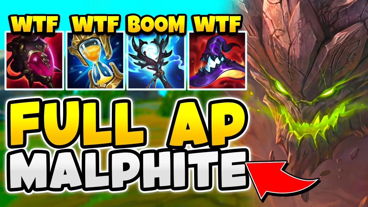Full AP Malphite Top Is A One-Shot Machine