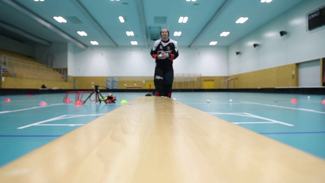 Škola výhozů pro florbalové brankáře