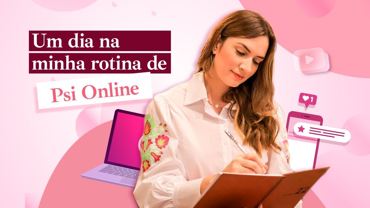 Um dia na minha rotina de Psicóloga Online | 16h comigo!