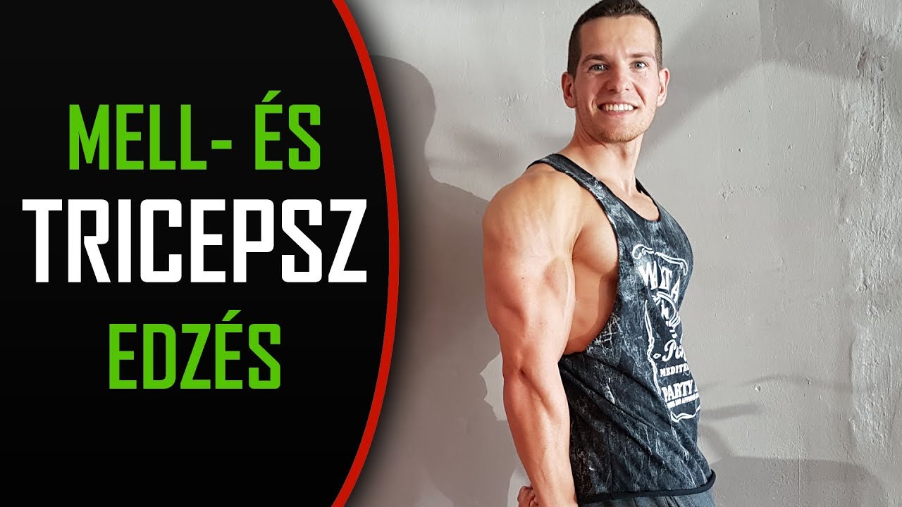 Mell és tricepsz edzés technikai tanácsokkal és tippekkel