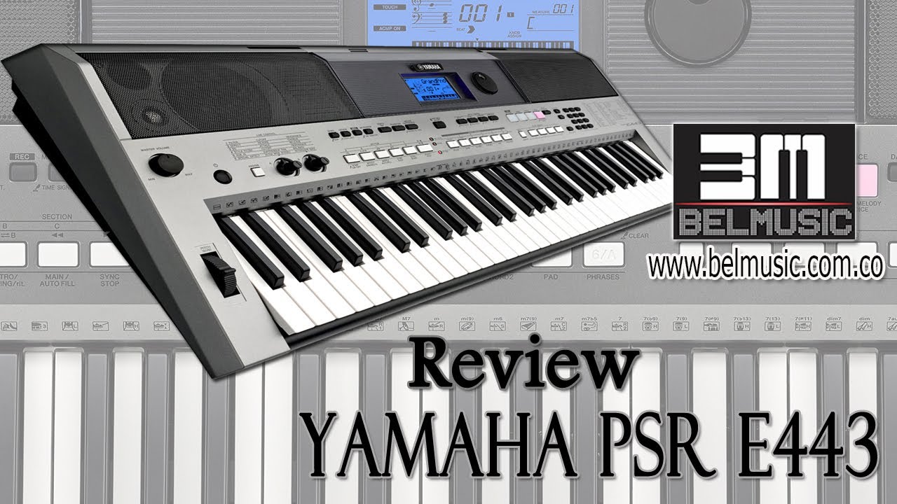 Yamaha PSR E443 Review (en español)