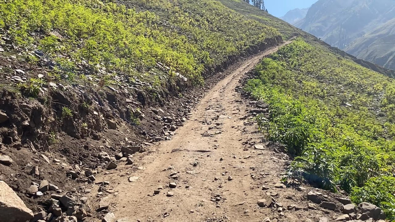 Beautiful hiking trail in Batakundi. Limited oxygen in the air