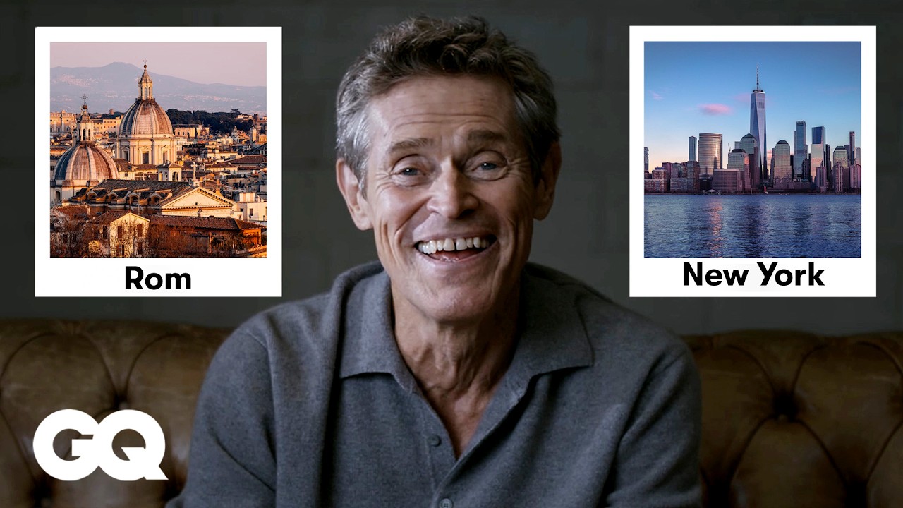 Willem Dafoe: New York oder Rom? | ENTWEDER ... ODER | GQ Germany
