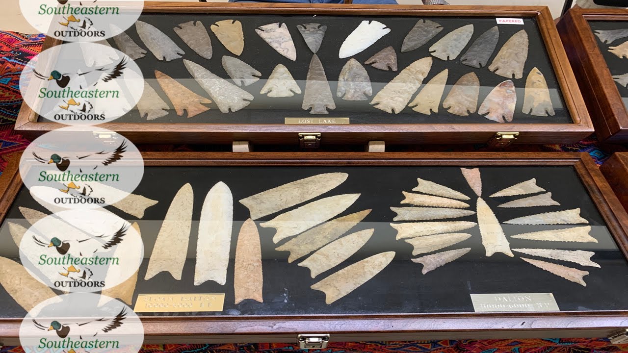 Alabama Arrowheads - RSAS Artifact Show - July 10, 2021