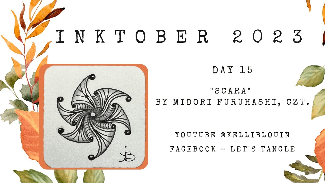 15 Minutes of Zen - Inktober 2023 - Day 15 - Scara