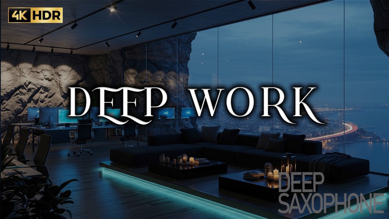 𝐃𝐞𝐞𝐩 𝐖𝐨𝐫𝐤 𝐌𝐮𝐬𝐢𝐜 - Deep Saxophone House for Deep Work and Mental Clarity