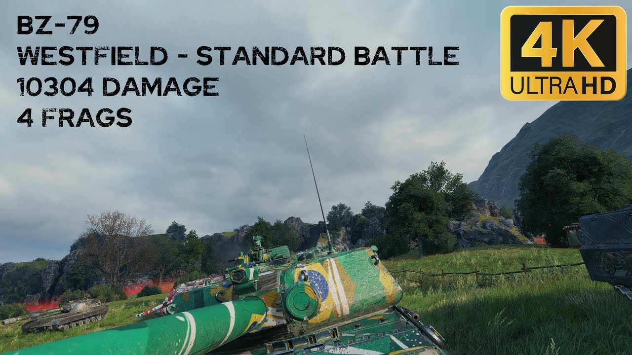 BZ-79 10,3k damage 4 frags on Westfield - World of Tanks