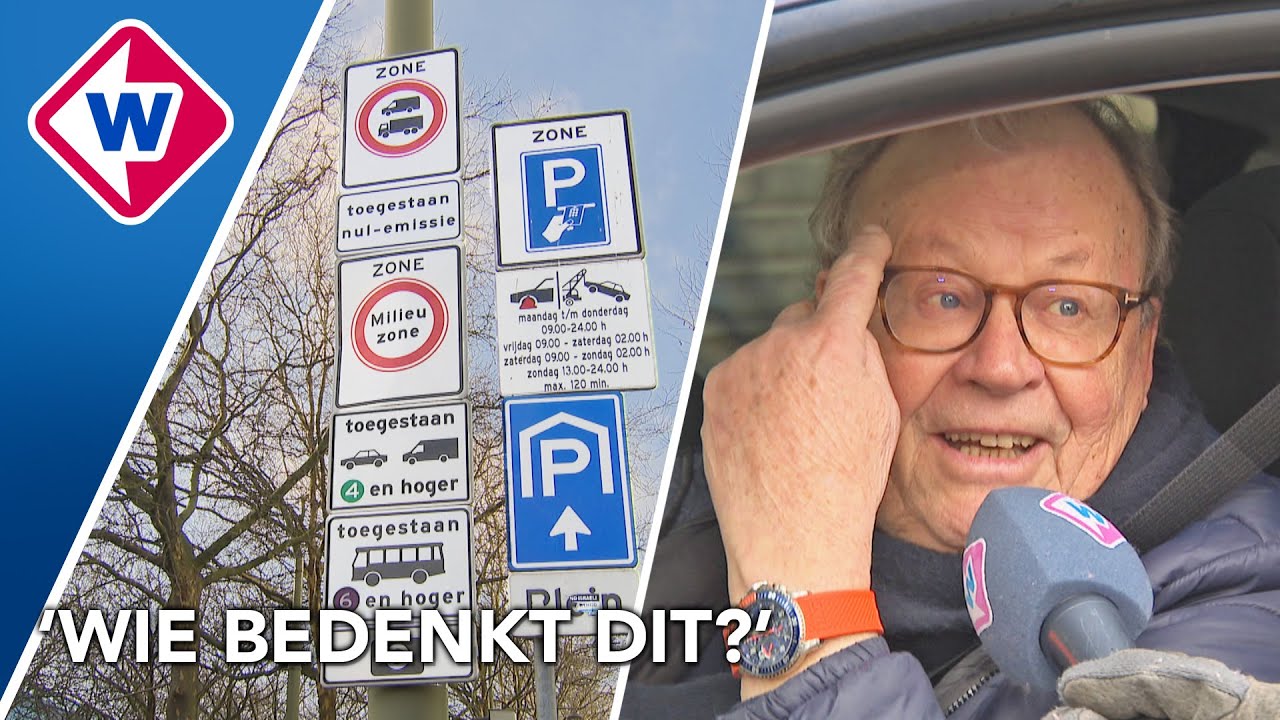 Niemand snapt iets van al die verkeersborden voor milieuzone