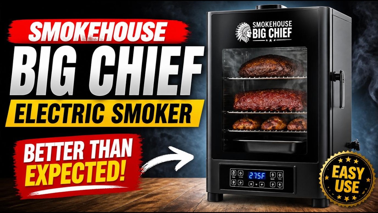 Smokehouse Big Chief - Electric Smoker Review - Better Than Expected