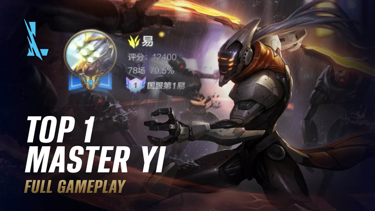 Wild Rift MASTER YI - TOP 1 PROJECT: Yi S14 Ranked Gameplay + Build